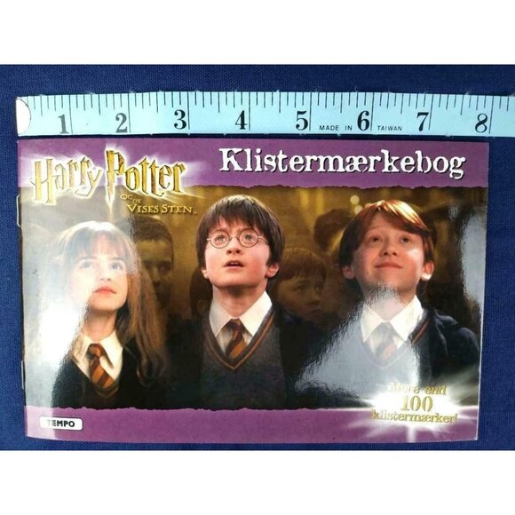 Vintage Harry Potter Sticker Book Denmark New Complete 2001 Klistermaerkebog - Picture 10 of 11